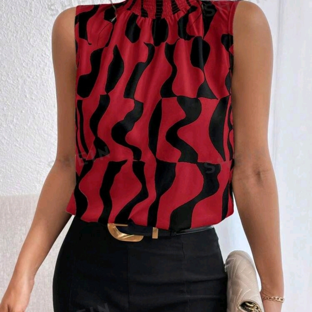 Turtleneck blouse